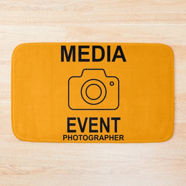 Item preview, Event Photographer, Media - Caution Orange Shirt designed and sold by CoolCarVideos.