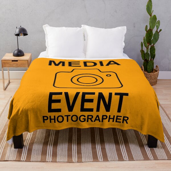 Item preview, Event Photographer, Media - Caution Orange Shirt designed and sold by CoolCarVideos.