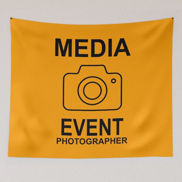 Item preview, Event Photographer, Media - Caution Orange Shirt designed and sold by CoolCarVideos.