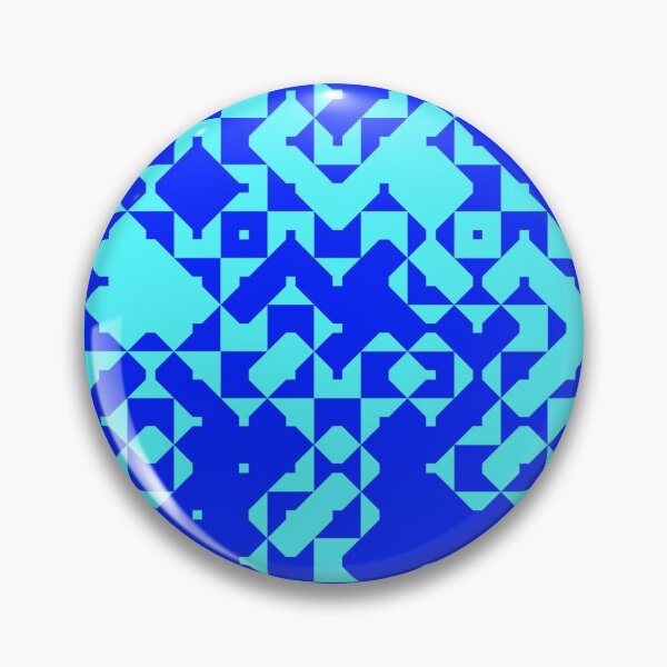 Item preview, Turquoise petals pattern in sapphire designed and sold by akfrank.