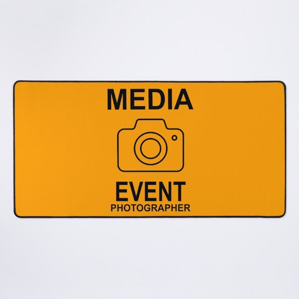 Item preview, Event Photographer, Media - Caution Orange Shirt designed and sold by CoolCarVideos.