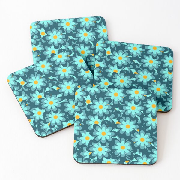 Item preview, 70s floral abstract - 70s tapestry designed and sold by sincerely-olive.