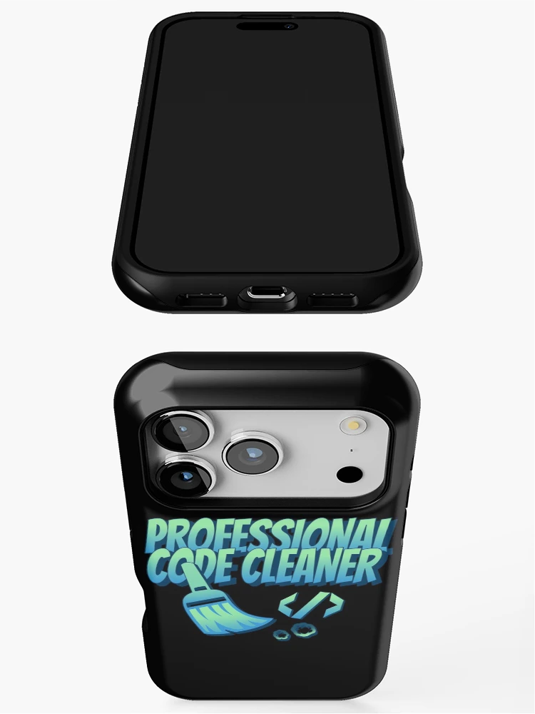 Thumbnail 3 of 4, iPhone Case, Professional Code Cleaner designed and sold by FoxCodeCreation.
