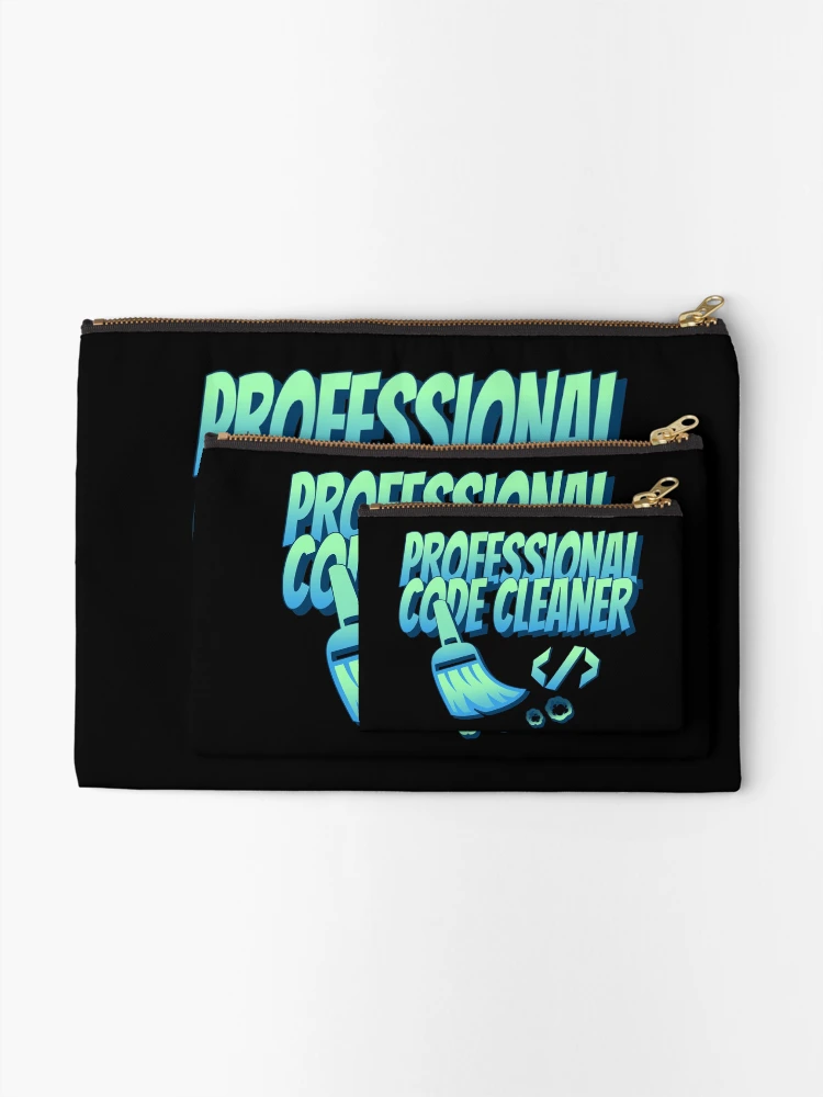 Thumbnail 2 of 4, Zipper Pouch, Professional Code Cleaner designed and sold by FoxCodeCreation.