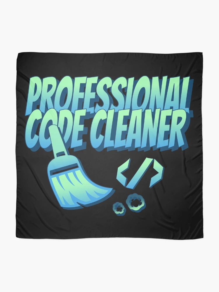 Thumbnail 2 of 3, Scarf, Professional Code Cleaner designed and sold by FoxCodeCreation.