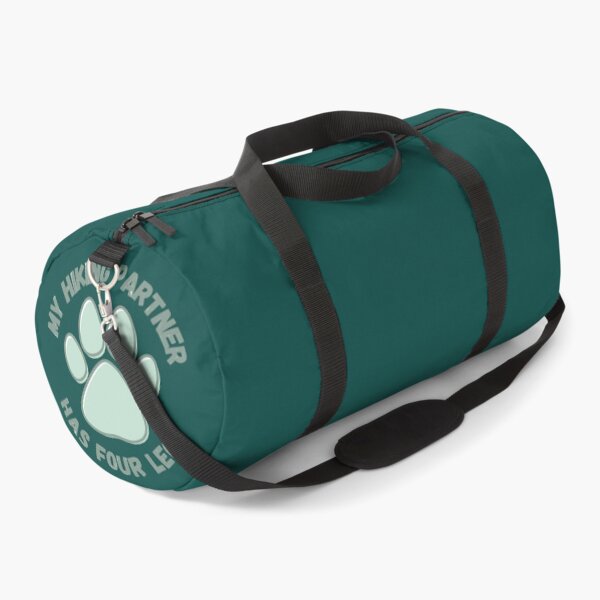 Item preview, Copy of cute paw print my hiking partner has four legs (colored background) designed and sold by -Lily-Anne-.
