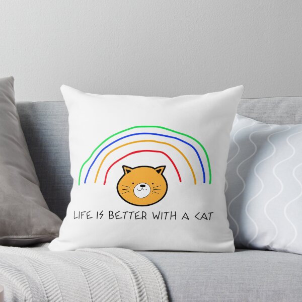 Item preview, Life Is Better With A Cat designed and sold by LoboAttire.