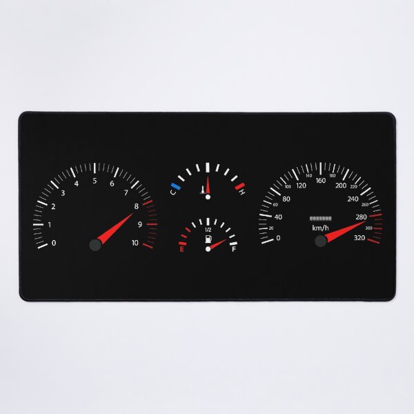 Item preview, Car speedometer, dashboard, tachometer and temperature gauge - Hot August Nights designed and sold by navuno.