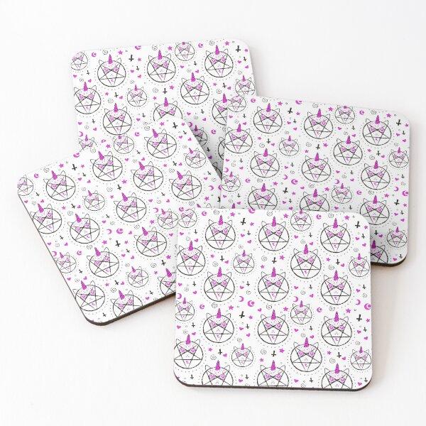 Item preview, Cute demon-cat in pentagram designed and sold by Peskariki.