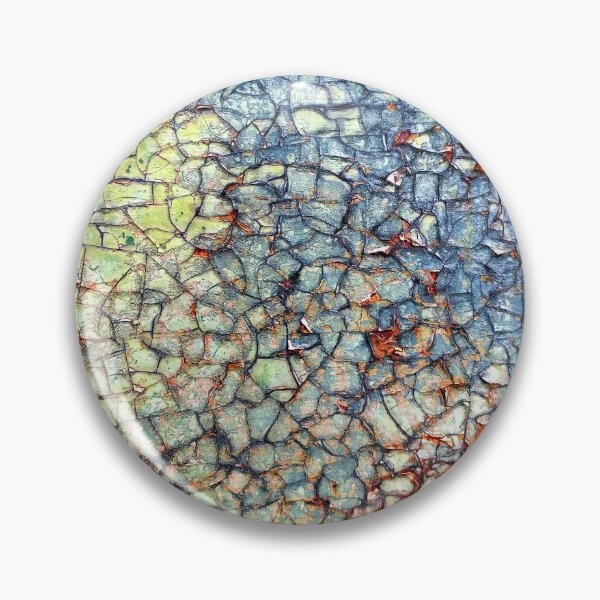 Item preview, Colorful Abstract Paint and Rust Mosaic designed and sold by Anna Lemos.
