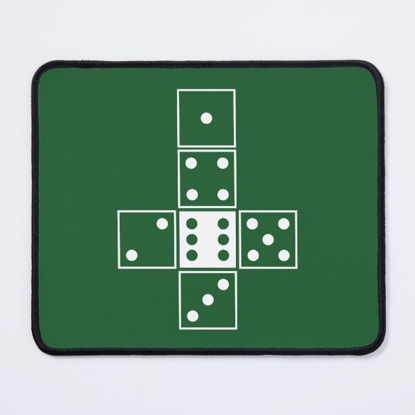 Item preview, Green Unrolled D6 designed and sold by clarkstpress.