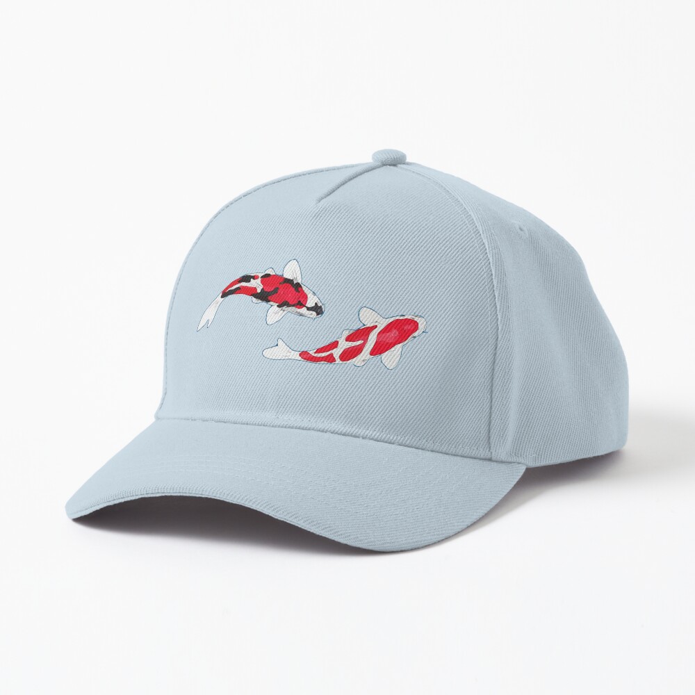 Embroidered Baseball Hat - Koi Carp