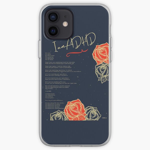 I am ADHD iPhone Soft Case