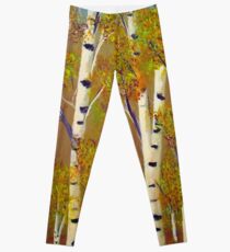 Birch trees-3 Leggings