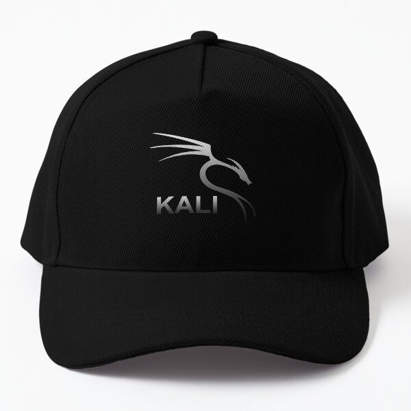 Kali Linux (Metal Gradiant - With name)  Baseball Cap