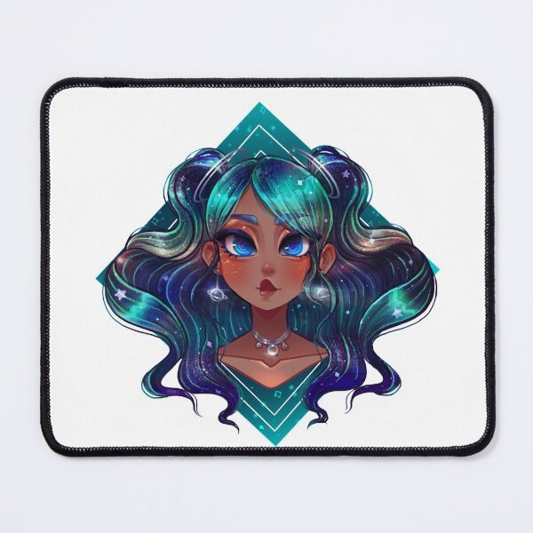 Item preview, Galaxy hair girl designed and sold by KiwiCandyDreams.