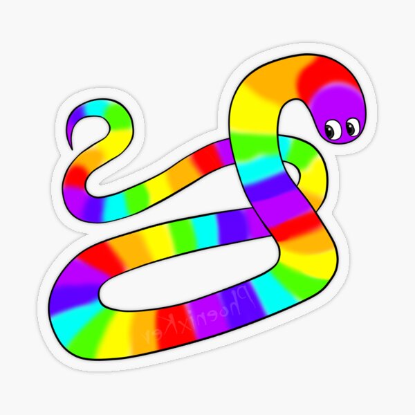 Slither.io, Slither, Agar.io, Agario Sticker for Sale by BarttShop