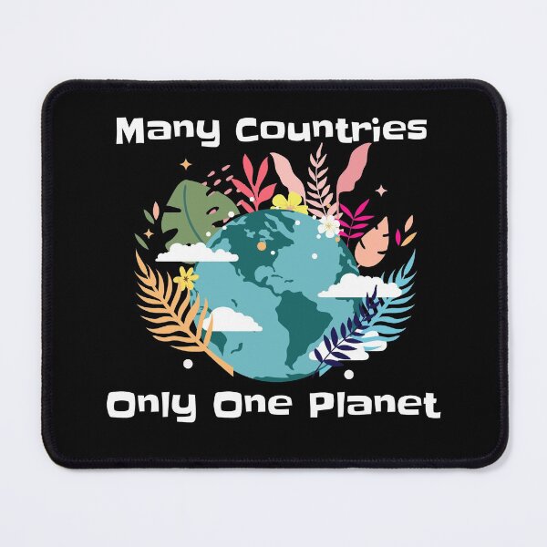 Item preview, Many Countries, Only One Planet designed and sold by RiadMannan.
