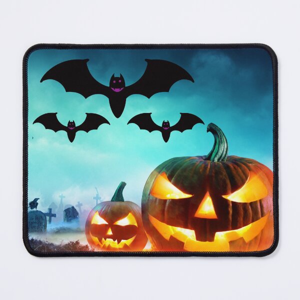 Item preview, Bats and Jack O Lanterns - Halloween Home Decor Clothing designed and sold by mydesignsbylar.