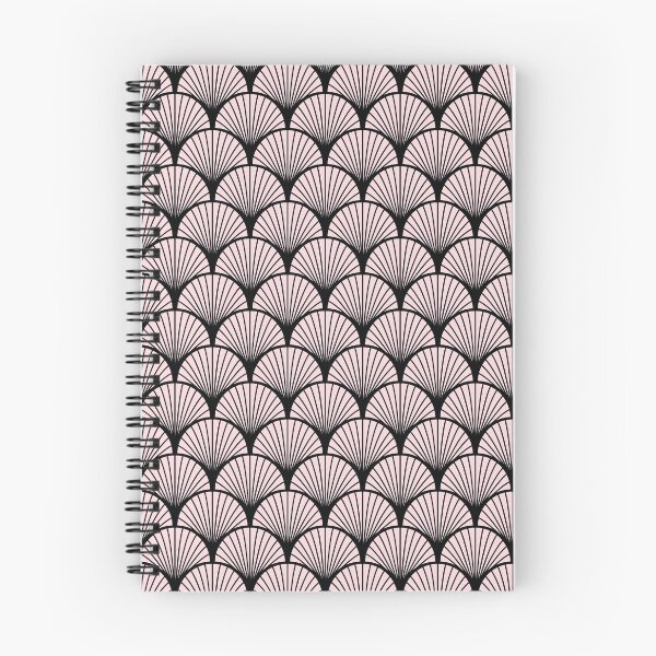 Item preview, Art Deco Fan - Pastel Pink designed and sold by TWPCdesigns.