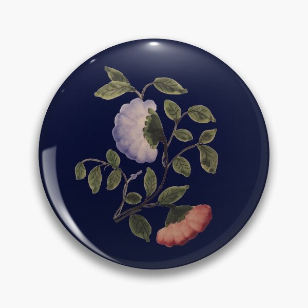 Item preview, Painted Flowers on an antique ceramic vase designed and sold by Anna Lemos.