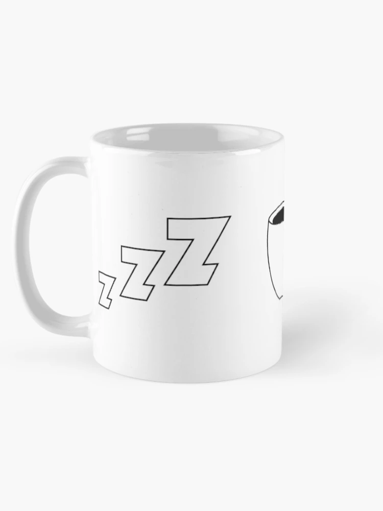 Thumbnail 5 of 6, Coffee Mug, Cyclist Routine Sleep Coffee Ride Repeat designed and sold by RabeDesigns.