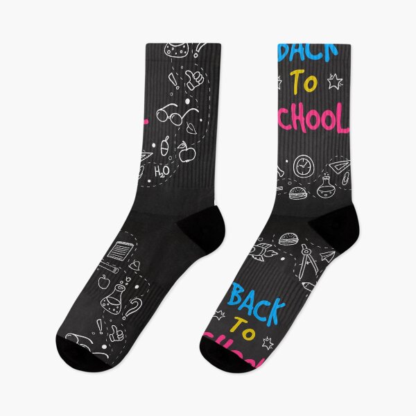 Item preview, Back to School Chalk Doodle Hand Drawn designed and sold by Ross-Sergey.
