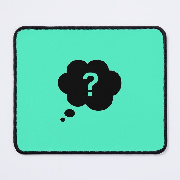 Item preview, Black Thought Bubble With A Question Mark designed and sold by surprise-to-me.