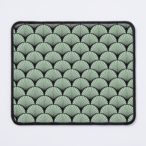 Item preview, Art Deco Fan - Pastel Green designed and sold by TWPCdesigns.