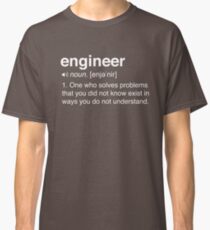 Funny Engineer Definition Classic T-Shirt