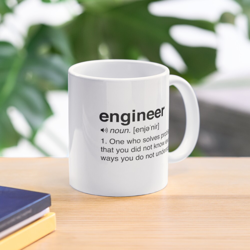 Funny Engineer Definition Mug