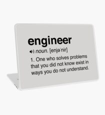 Funny Engineer Definition Laptop Skin