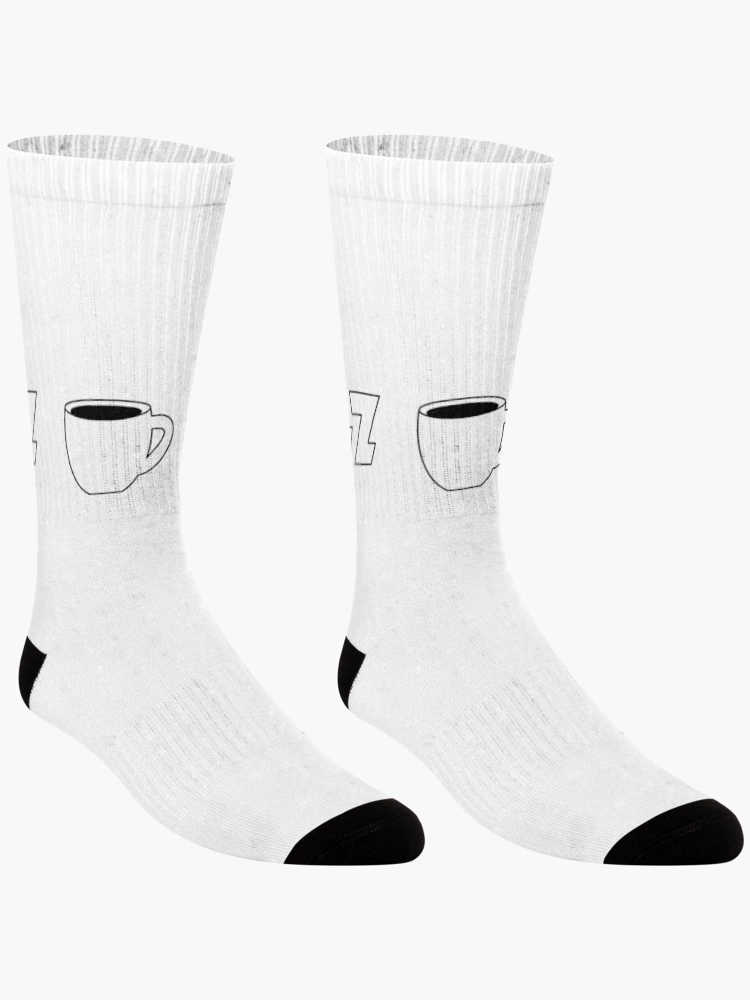 Thumbnail 3 of 5, Socks, Cyclist Routine Sleep Coffee Ride Repeat designed and sold by RabeDesigns.