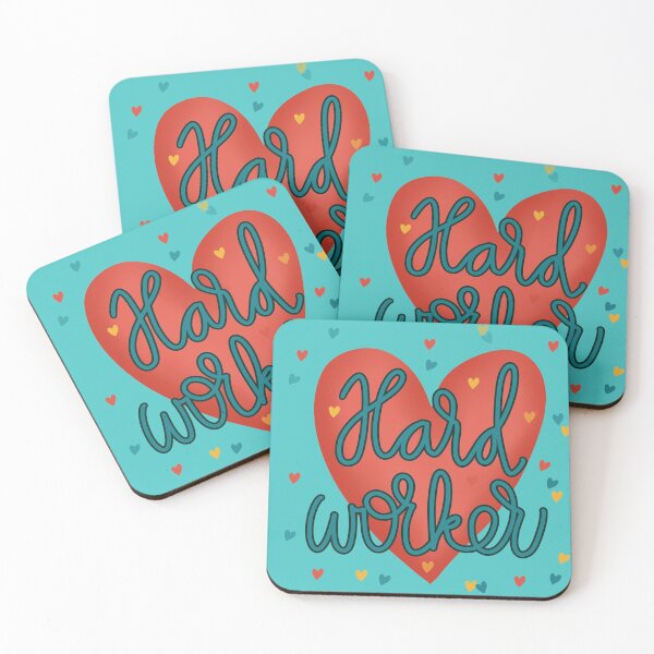 Item preview, Hard worker 2 blue designed and sold by lucieduci.