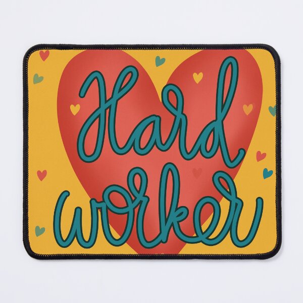 Item preview, Hard worker 2 yellow designed and sold by lucieduci.