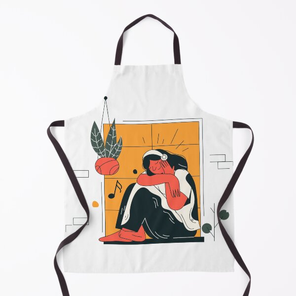 Item preview, Girl listening to music designed and sold by Dudanilo.