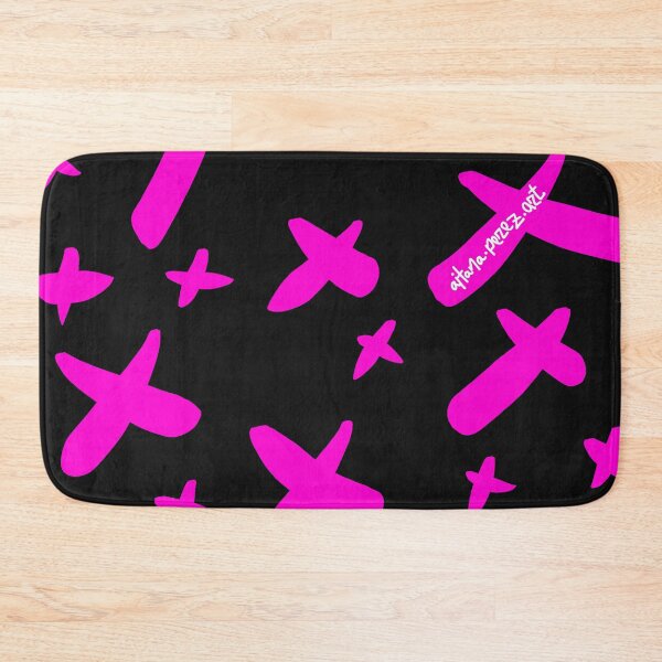 Item preview, Pink crosses, stamped designed and sold by Aitanaperez-art.