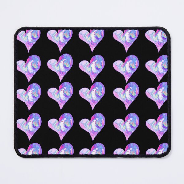Item preview, Modern Vibrant Pastel Watercolor Hearts designed and sold by DaughterofYah.