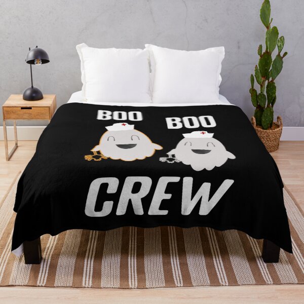 Item preview, Boo Boo Crew Funny Halloween Nurse Ghost designed and sold by SharpThreadZ.