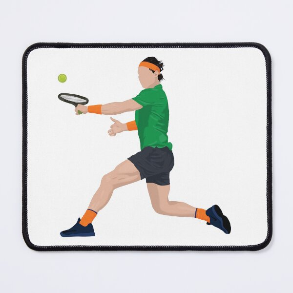 Item preview, Tennis player in action designed and sold by nikolaj1301.