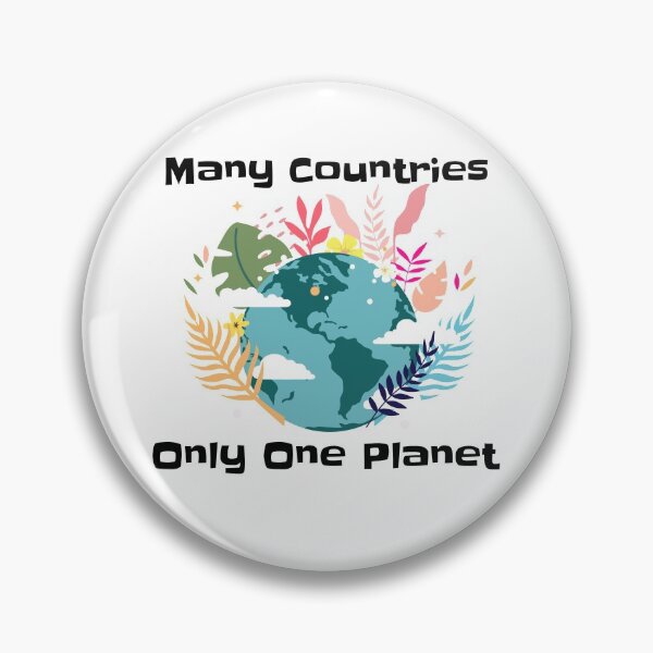 Item preview, Many Countries, Only One Planet designed and sold by RiadMannan.