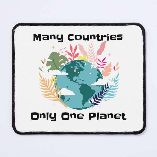 Item preview, Many Countries, Only One Planet designed and sold by RiadMannan.