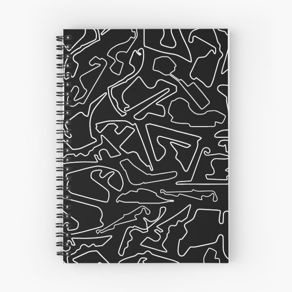 Item preview, Race tracks on a black background designed and sold by zferderer98.