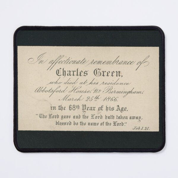 Item preview, CHARLES GREEN DIED MARCH 25TH 1866 designed and sold by West Kentucky Genealogy.