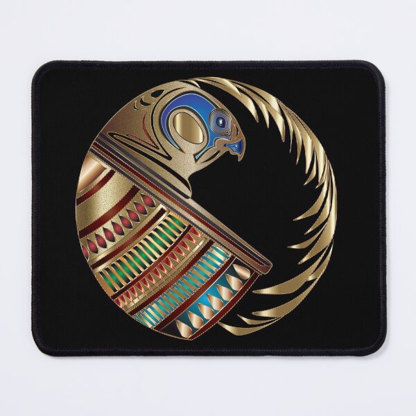 Item preview, Gold Horus The Sentinel Amulet designed and sold by Nobiya.