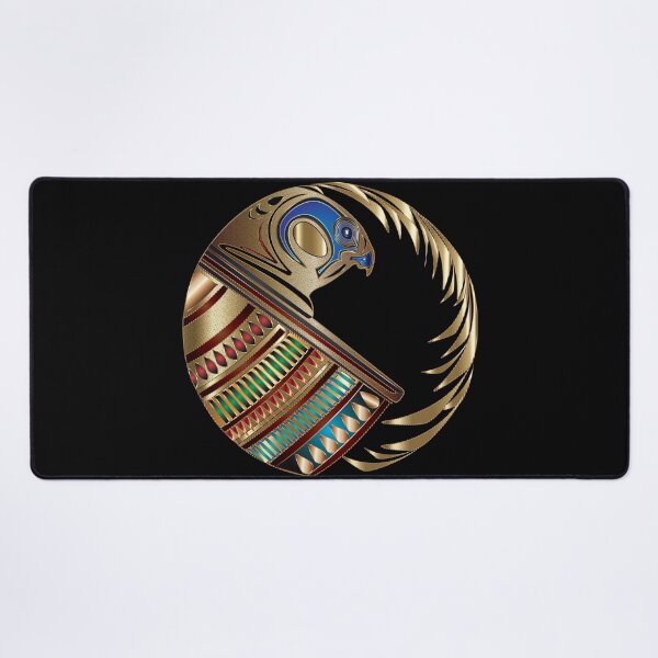 Item preview, Gold Horus The Sentinel Amulet designed and sold by Nobiya.