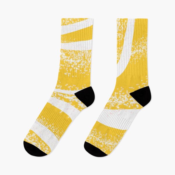 Item preview, Sparkly Waves Abstract in Yellow and White designed and sold by kierkegaard.
