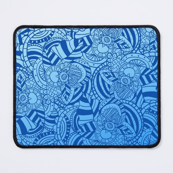 Item preview, Modern Abstract Boho Blue Gradient Print designed and sold by DaughterofYah.