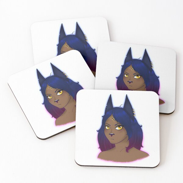 Item preview, Anubis Pink & Blue White designed and sold by kieloki.