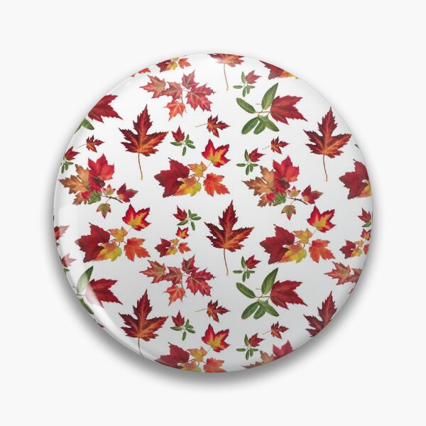 Item preview, Autumn leaves detail pattern designed and sold by Cattigal.